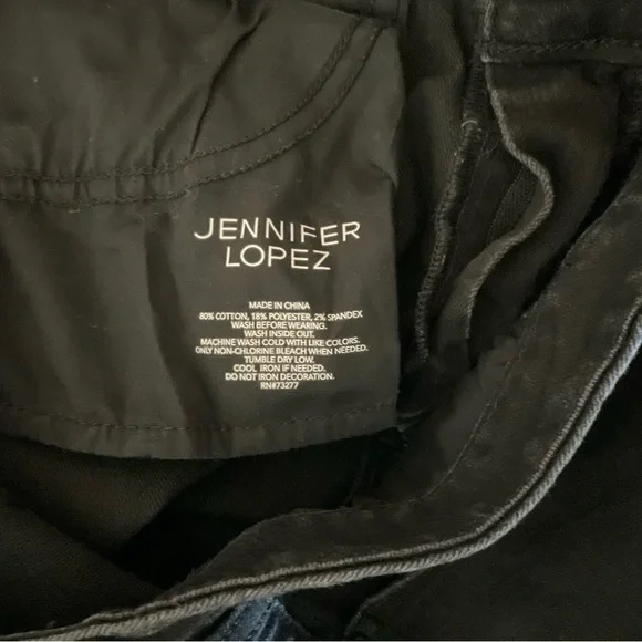 Jennifer Lopez Black Bootcut Jeans 10 Long - Picture 6 of 6